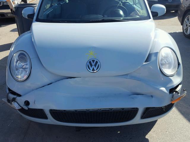 3VWPF31Y36M319270 - 2006 VOLKSWAGEN NEW BEETLE 蓝色 照片 7