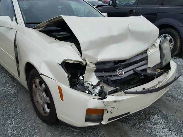 1G6DM57N030153649 - 2003 CADILLAC CTS CREAM photo 9