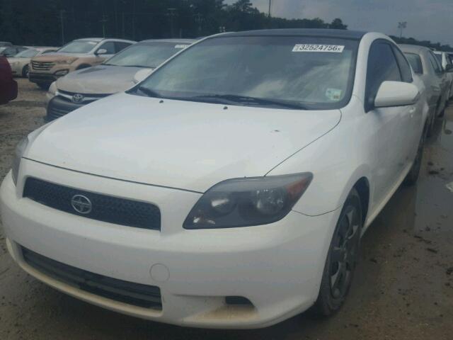 JTKDE167180268234 - 2008 TOYOTA SCION TC WHITE photo 2