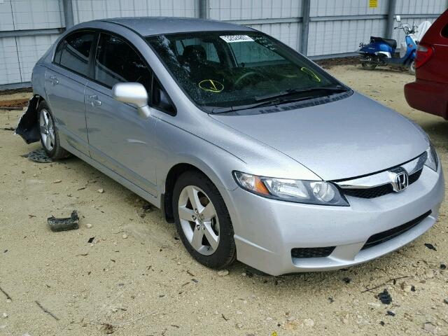 2HGFA16679H527648 - 2009 HONDA CIVIC LX-S SILVER photo 1