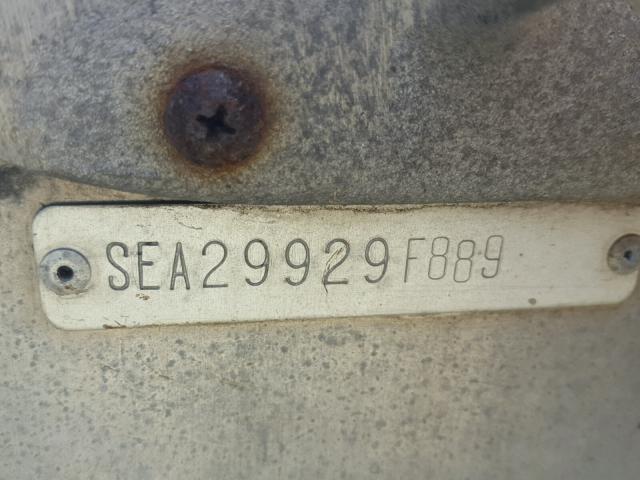 SEA29929F889 - 1989 SEAN BOAT SILVER photo 10