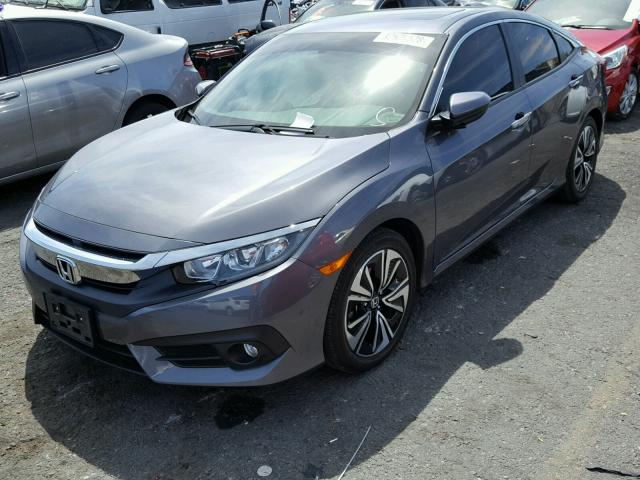 2HGFC1F7XGH651798 - 2016 HONDA CIVIC EXL CHARCOAL photo 2