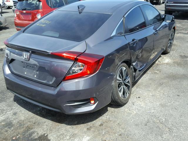 2HGFC1F7XGH651798 - 2016 HONDA CIVIC EXL CHARCOAL photo 4