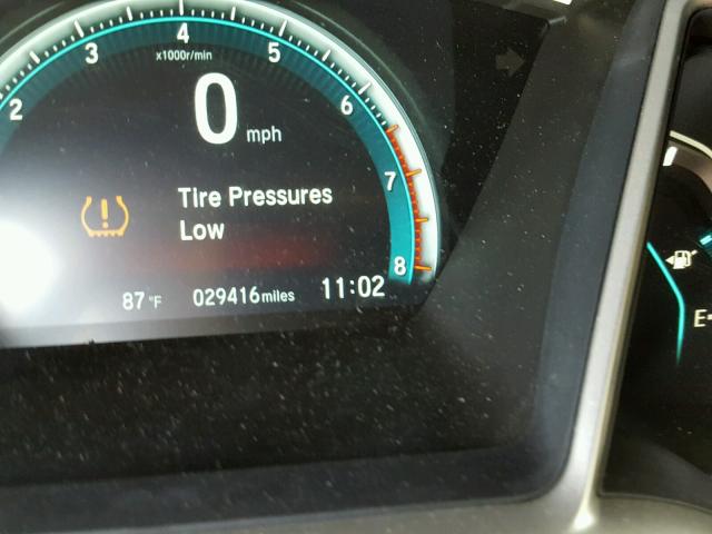 2HGFC1F7XGH651798 - 2016 HONDA CIVIC EXL CHARCOAL photo 8