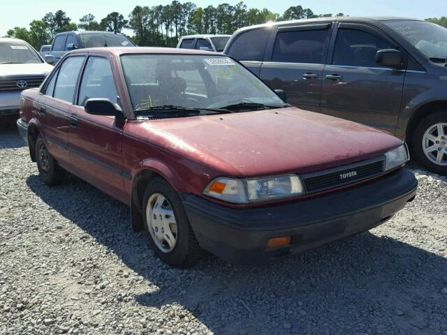 1NXAE94A6LZ159188 - 1990 TOYOTA COROLLA DL RED photo 1