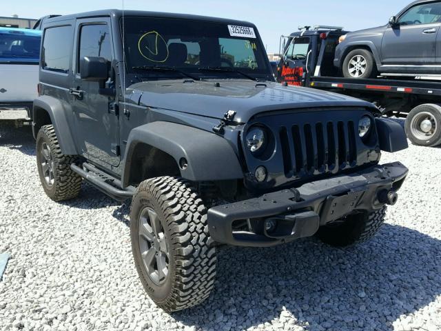 1C4AJWAG5HL564964 - 2017 JEEP WRANGLER S GRAY photo 1