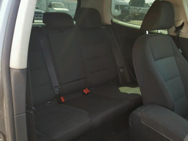 WVWAB7AJ9CW216977 - 2012 VOLKSWAGEN GOLF 灰色 照片 6