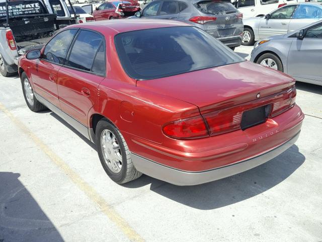 2G4WF5217W1426451 - 1998 BUICK REGAL GS RED photo 3