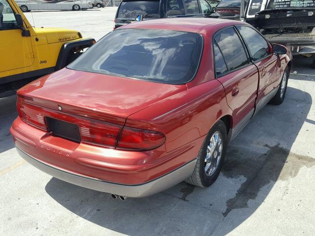 2G4WF5217W1426451 - 1998 BUICK REGAL GS RED photo 4
