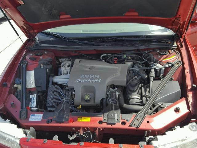 2G4WF5217W1426451 - 1998 BUICK REGAL GS 红色 照片 7