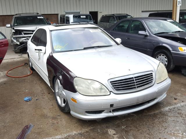 WDBNG70J65A443305 - 2005 MERCEDES-BENZ S 430 WHITE photo 1