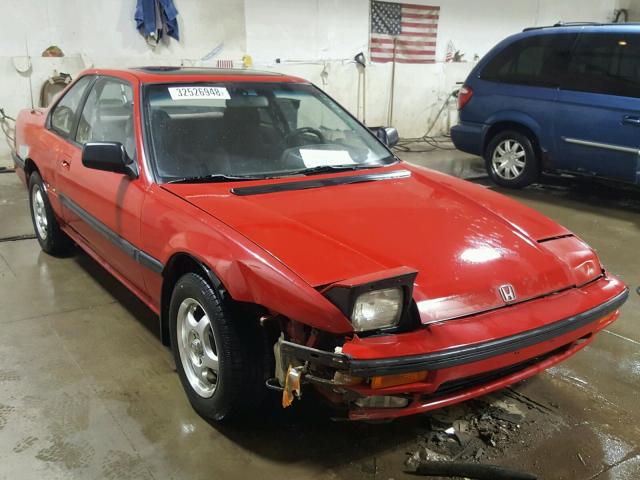 JHMBA4231KC027244 - 1989 HONDA PRELUDE 2. RED photo 1