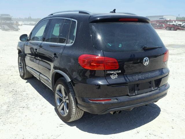 WVGUV7AX2HK021855 - 2017 VOLKSWAGEN TIGUAN SPO შავი ფოტო 3