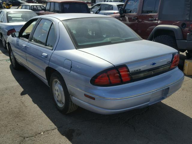 2G1WL52M9V9116933 - 1997 CHEVROLET LUMINA BAS 蓝色 照片 3