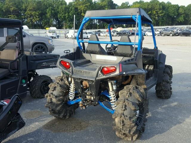 3NSVE7EA3EF359660 - 2014 POLARIS RZR 800 S BLUE photo 4