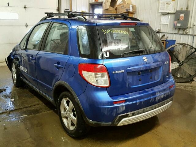 JS2YB5A35C6308209 - 2012 SUZUKI SX4 BASE BLUE photo 3