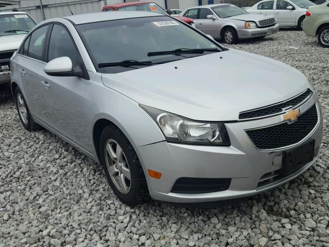 1G1PC5SB1D7245543 - 2013 CHEVROLET CRUZE LT SILVER photo 1