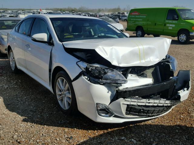 4T1BK1EB0EU096601 - 2014 TOYOTA AVALON BAS WHITE photo 1