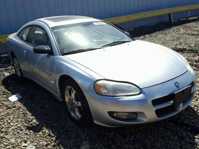 4B3AG52H52E109334 - 2002 DODGE STRATUS R/ SILVER photo 1