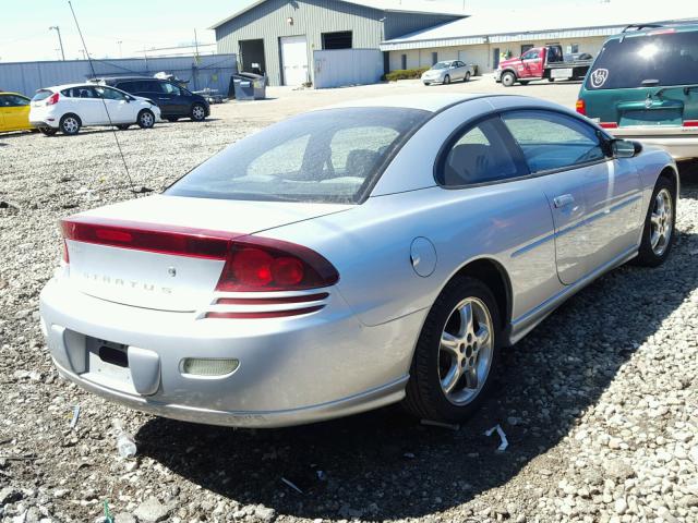 4B3AG52H52E109334 - 2002 DODGE STRATUS R/ SILVER photo 4