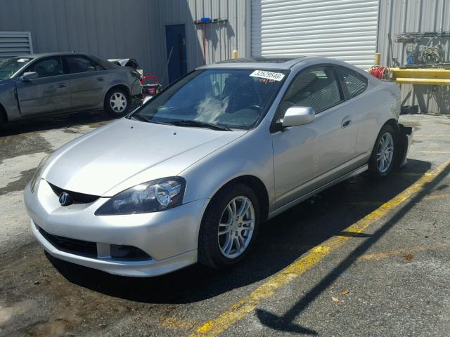 JH4DC54896S004033 - 2006 ACURA RSX SILVER photo 2