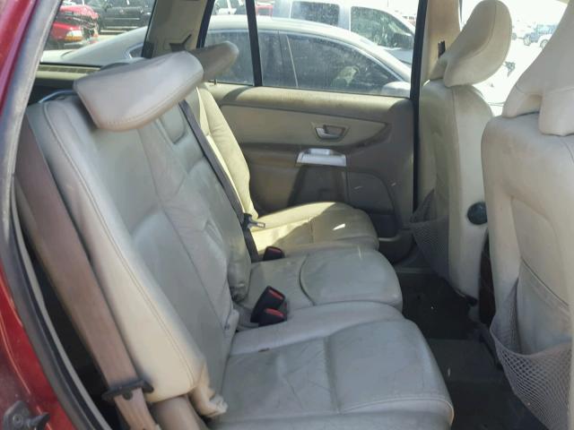 YV4CZ592161272691 - 2006 VOLVO XC90 RED photo 6