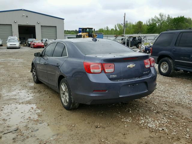 1G11C5SA8DF273293 - 2013 CHEVROLET MALIBU 1LT BLUE photo 3