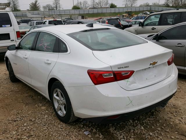 1G1ZC5ST9HF258926 - 2017 CHEVROLET MALIBU LS თეთრი ფოტო 3