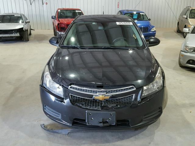 1G1PD5SB6D7266904 - 2013 CHEVROLET CRUZE LT BLACK photo 9