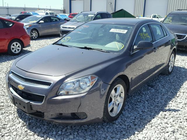 1G1ZB5E01CF249120 - 2012 CHEVROLET MALIBU LS 灰色 照片 2