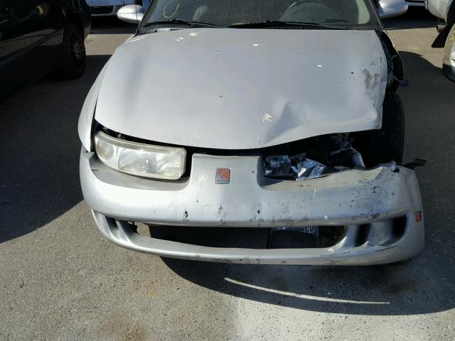 1G8ZR1276XZ371337 - 1999 SATURN SC2 SILVER photo 7