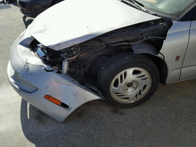 1G8ZR1276XZ371337 - 1999 SATURN SC2 SILVER photo 9