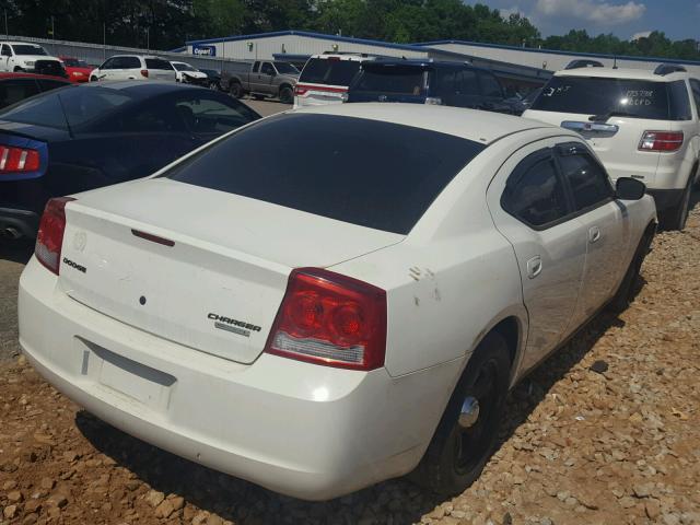 2B3KA43V19H571298 - 2009 DODGE CHARGER WHITE photo 4