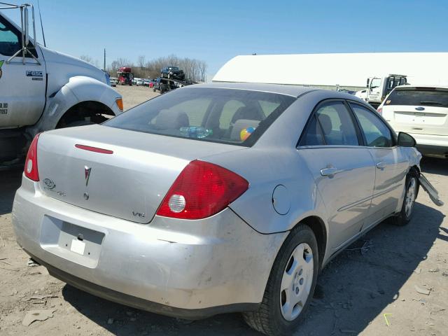 1G2ZG528954178349 - 2005 PONTIAC G6 SILVER photo 4