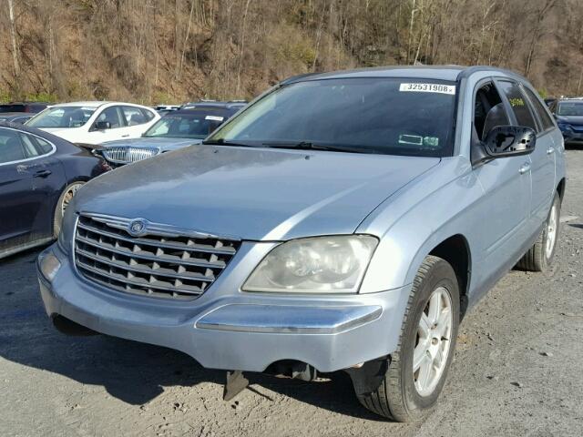 2A4GF68446R894679 - 2006 CHRYSLER PACIFICA T BLUE photo 2