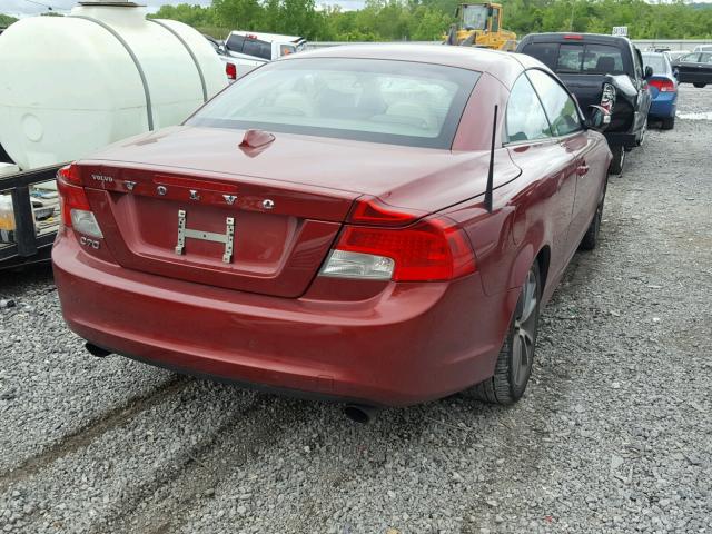 YV1672MC3BJ114202 - 2011 VOLVO C70 T5 RED photo 4