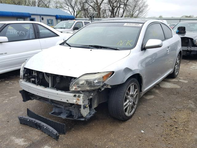 JTKDE177270153252 - 2007 TOYOTA SCION TC 银色 照片 2