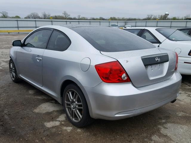 JTKDE177270153252 - 2007 TOYOTA SCION TC 银色 照片 3