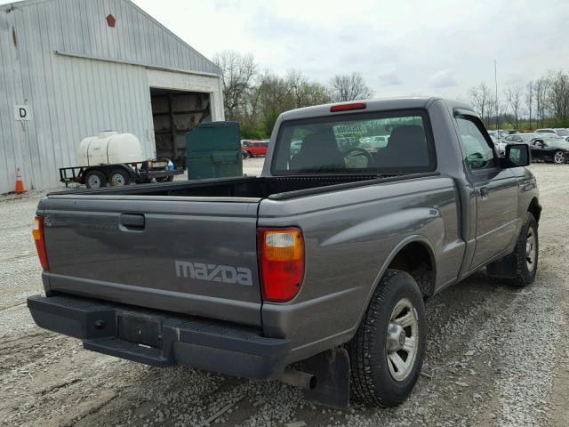 4F4YR12D77PM03397 - 2007 MAZDA B2300 GRAY photo 4