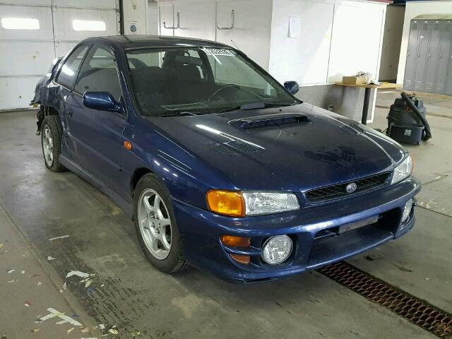 JF1GM67561H400905 - 2001 SUBARU IMPREZA RS BLUE photo 1