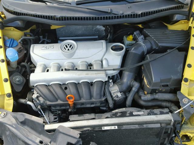 3VWRG31C17M521004 - 2007 VOLKSWAGEN NEW BEETLE 黄色 照片 7
