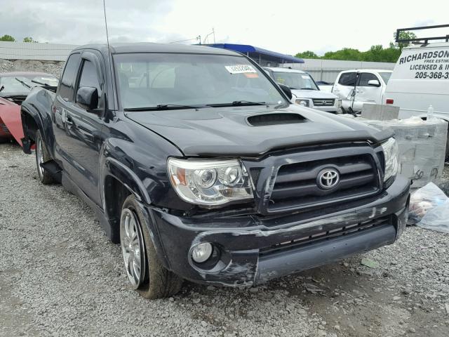 5TETU22N05Z141616 - 2005 TOYOTA TACOMA X-R BLACK photo 1