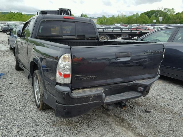 5TETU22N05Z141616 - 2005 TOYOTA TACOMA X-R BLACK photo 3