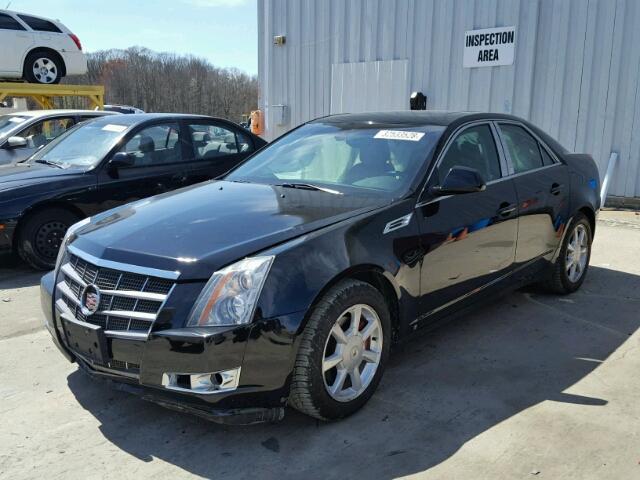 1G6DF577690128730 - 2009 CADILLAC CTS BLACK photo 2