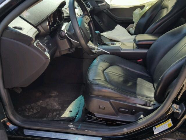 1G6DF577690128730 - 2009 CADILLAC CTS BLACK photo 5