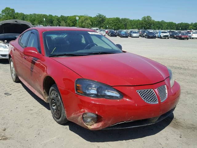 2G2WR554461302580 - 2006 PONTIAC GRAND PRIX RED photo 1