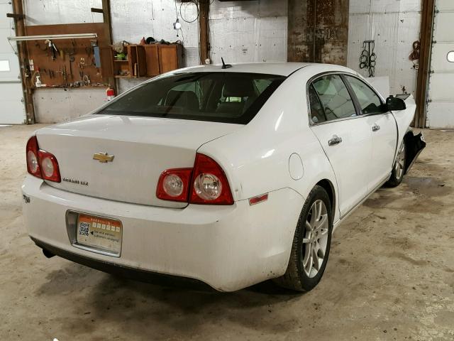 1G1ZE5EB5AF136129 - 2010 CHEVROLET MALIBU LTZ 白色 照片 4