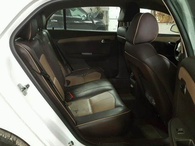 1G1ZE5EB5AF136129 - 2010 CHEVROLET MALIBU LTZ 白色 照片 6