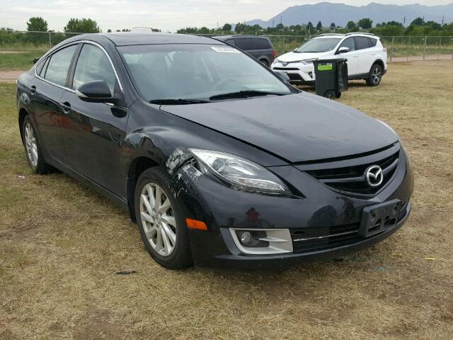 1YVHZ8EH7C5M15839 - 2012 MAZDA 6 I BLACK photo 1