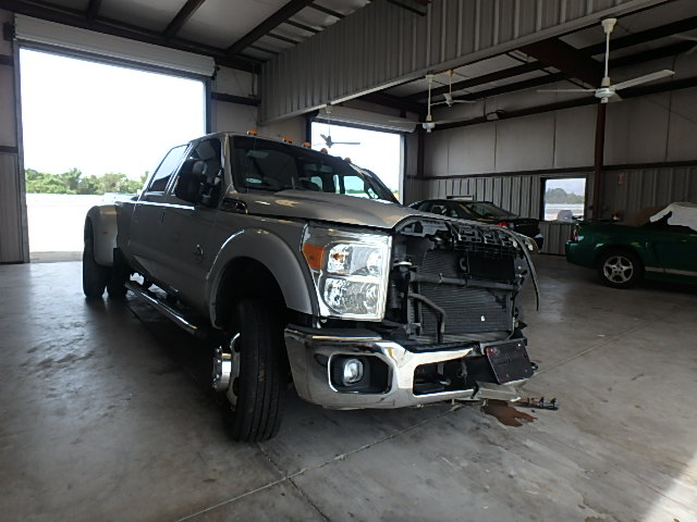 1FT8W3DT3BEA84103 - 2011 FORD F350 SUPER SILVER photo 1